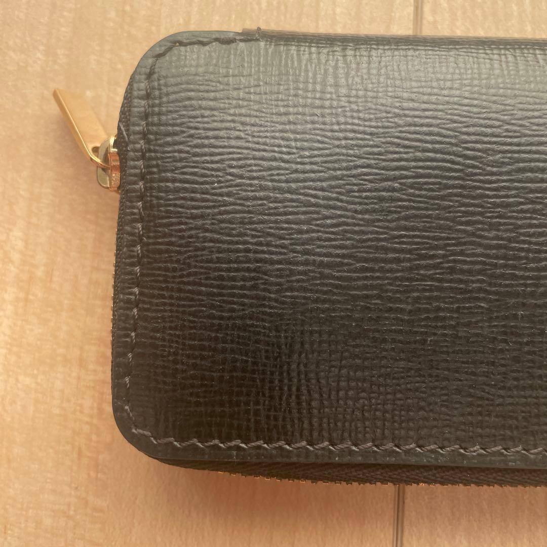 Valextra 黒 レザー ケース