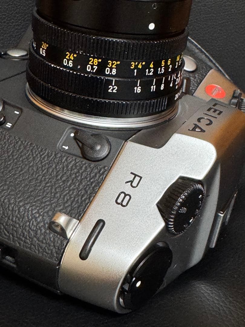 新同　美品！LEICA R8カメラ +MD-R8+エルマリート28mm+フィルム