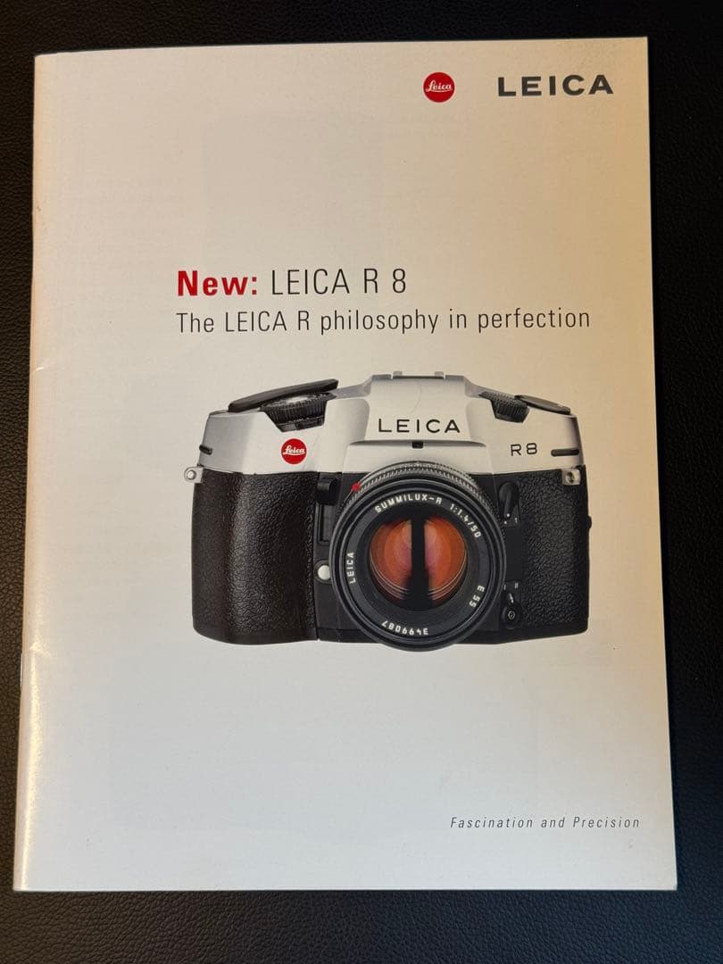 新同　美品！LEICA R8カメラ +MD-R8+エルマリート28mm+フィルム