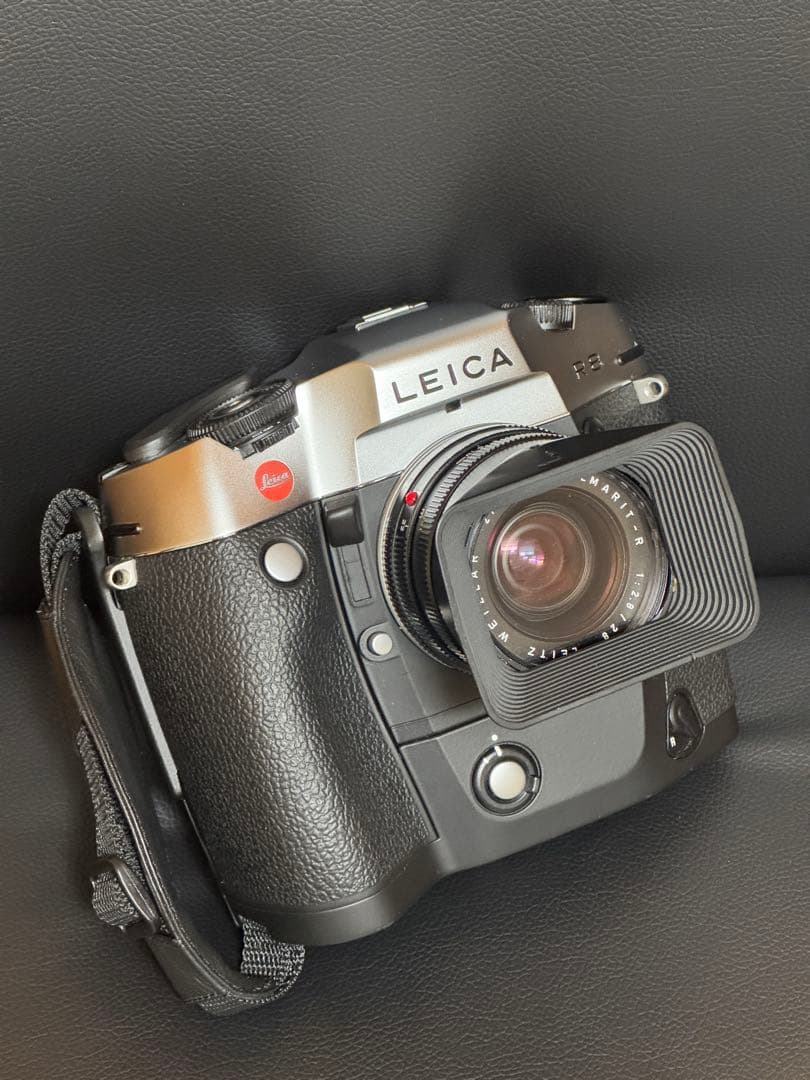 新同　美品！LEICA R8カメラ +MD-R8+エルマリート28mm+フィルム