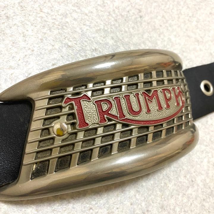 トライアンフ【TRIUMPH】★希少★タンクエンブレム　ベルト