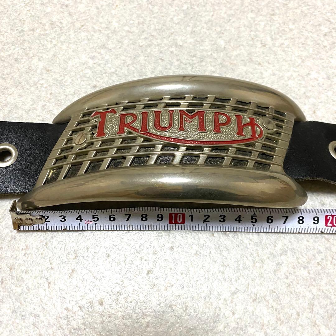 トライアンフ【TRIUMPH】★希少★タンクエンブレム　ベルト