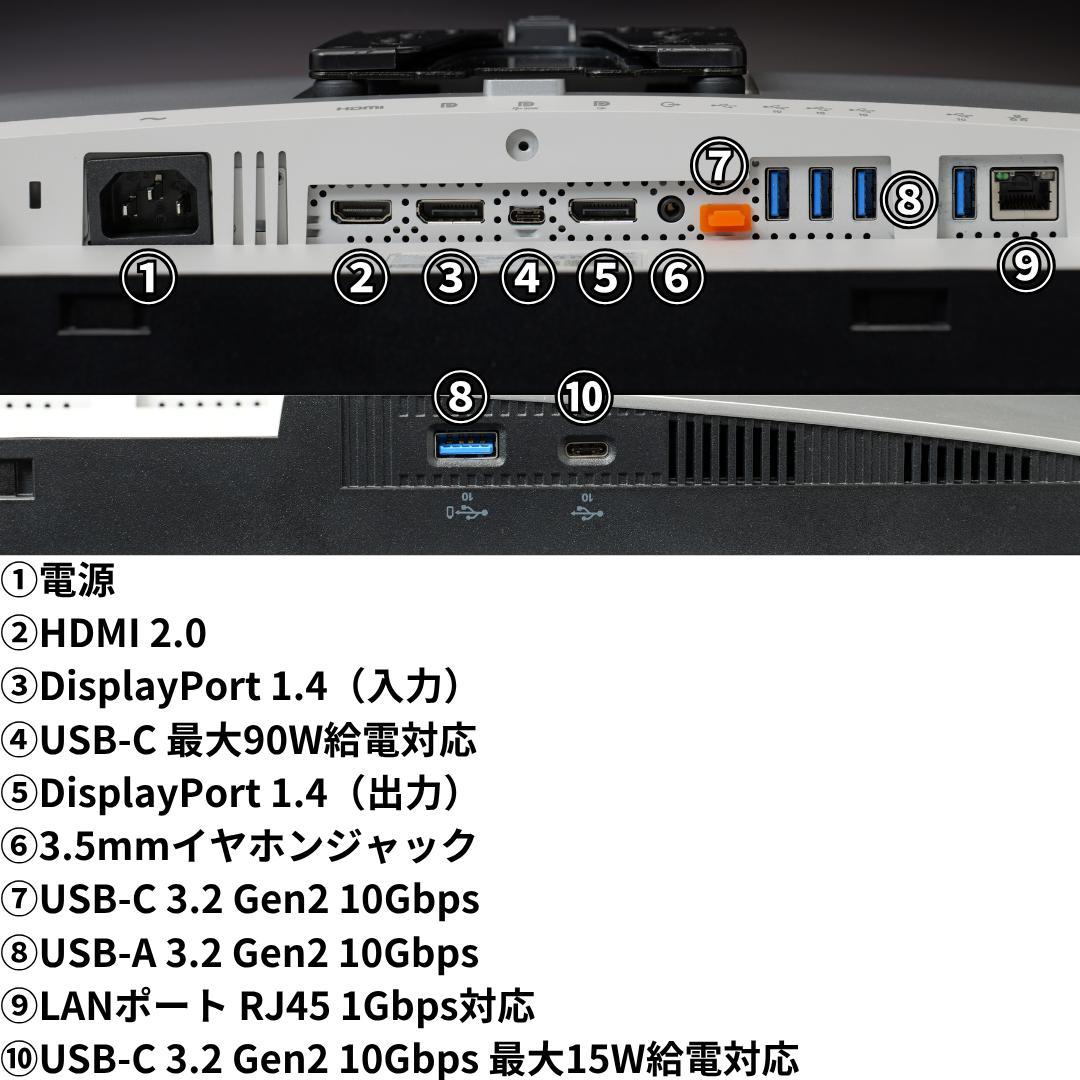 Dell U3223QE 超美品 付属品完備 32インチ 4K モニター