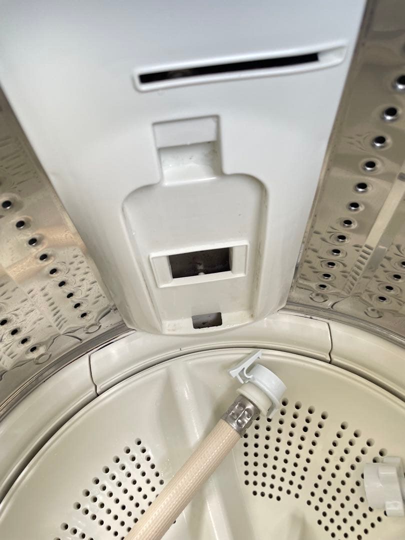 809日立 白い約束 7kg洗濯機 シャワー浸透洗浄 風乾燥機能付き コンパクト