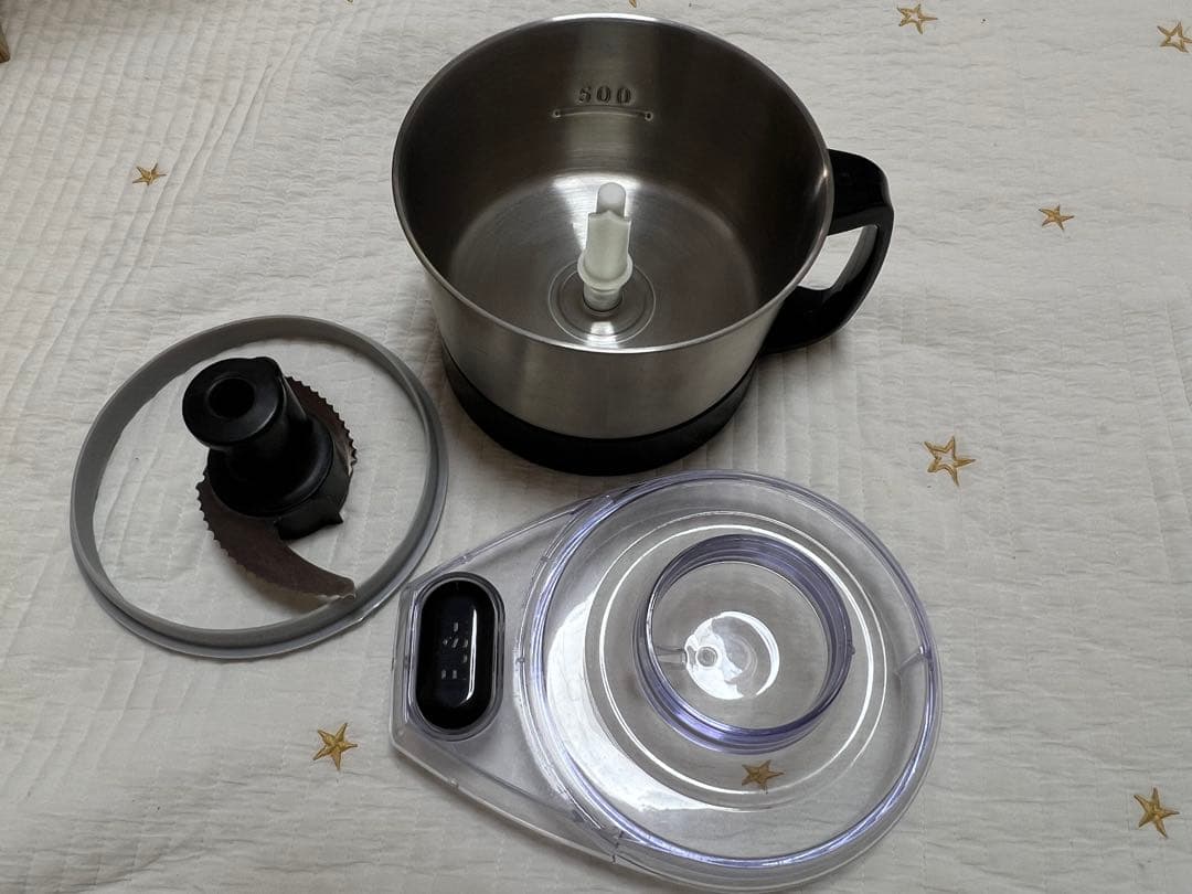 山本電気　フードプロセッサー　MB-MM56 シルバー