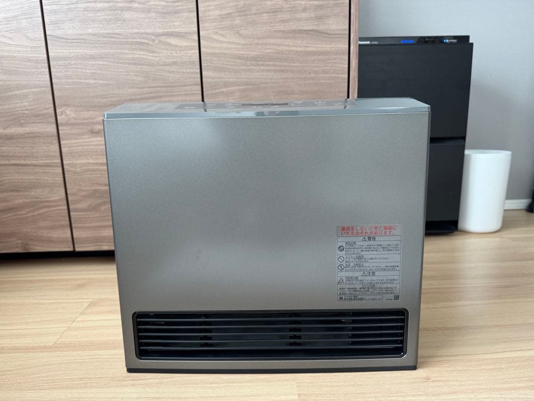 【美品】リンナイ　ガスファンヒーター RC-U5801PE