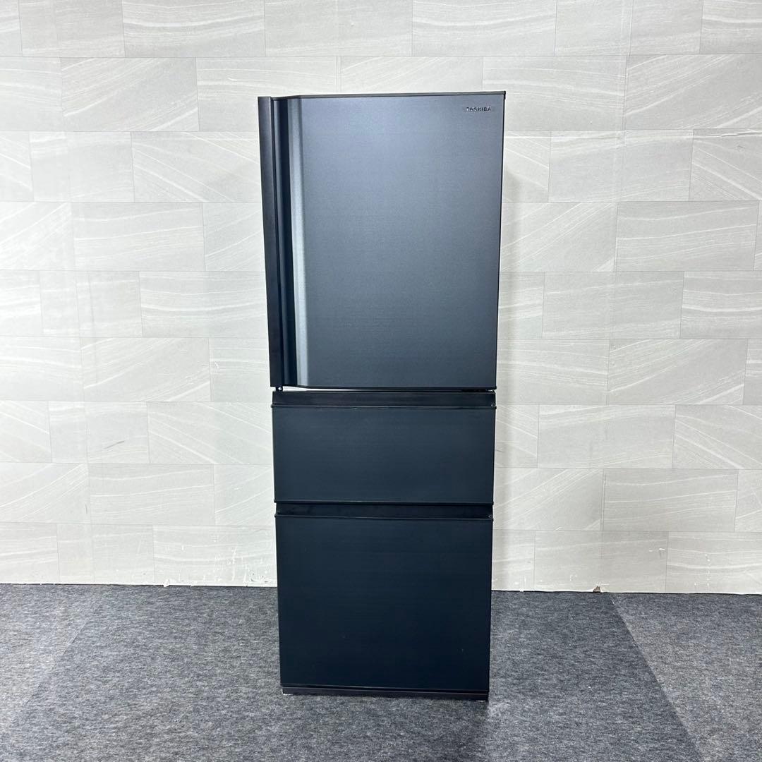 TOSHIBA 冷蔵庫 326L 中型冷蔵庫 清掃済み 2022年 d5246