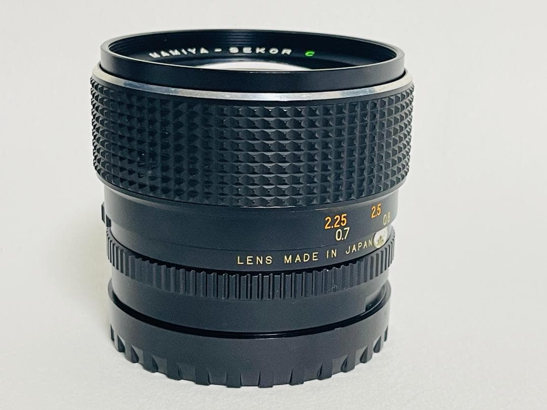 動作良好 MAMIYA マミヤ SEKOR C 80mm F1.9 単焦点レンズ