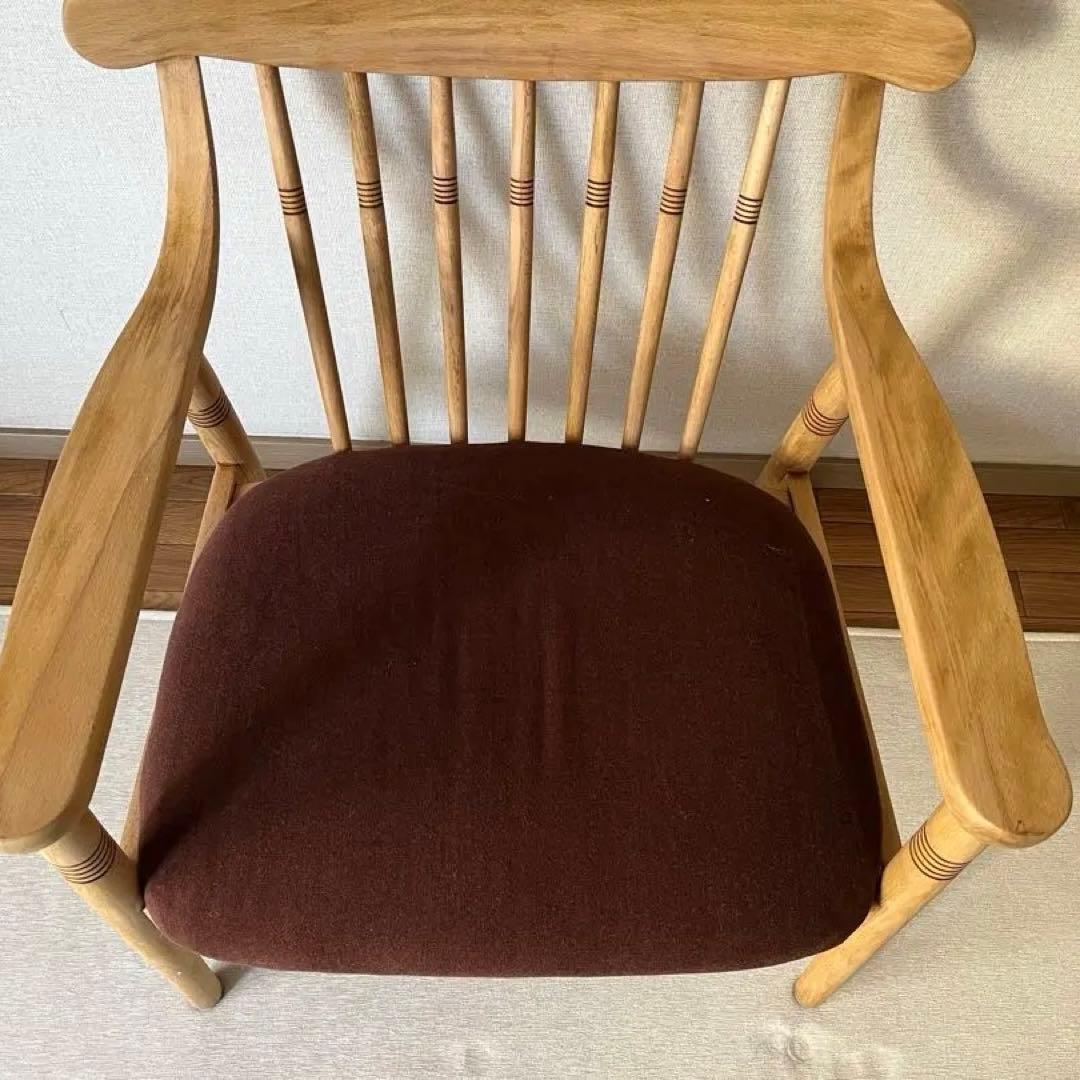 木製チェア/アームチェア/肘かけ/1脚/椅子