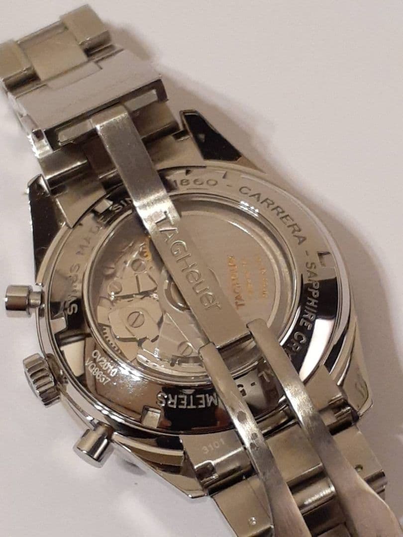 OH済　タグホイヤー CV2010 カレラ タキメーター　自動巻き腕時計　美品
