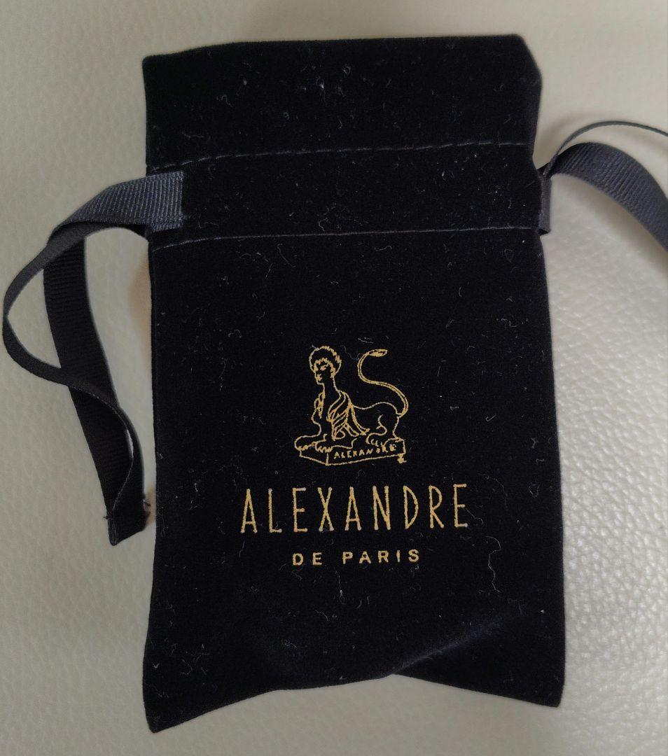 【新品未使用】アレクサンドルドゥパリ　リボンポニー　ネイビー