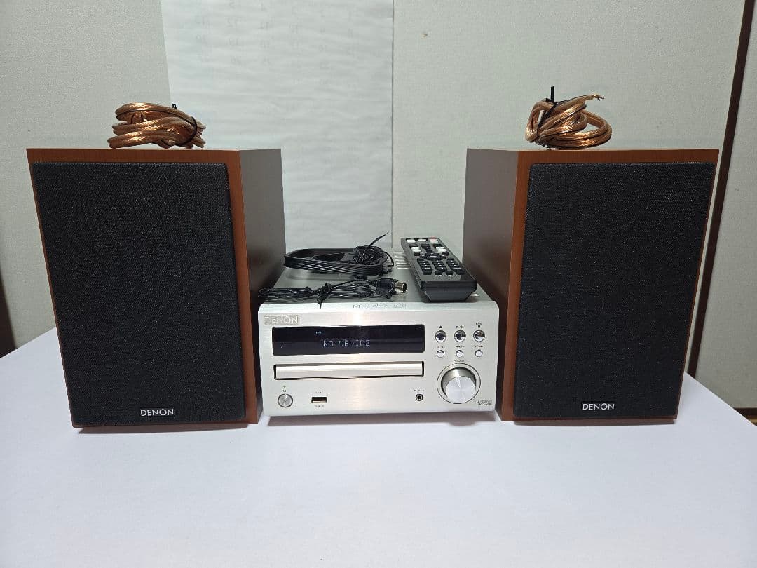 DENON ミニコンポ 、リモコン付き