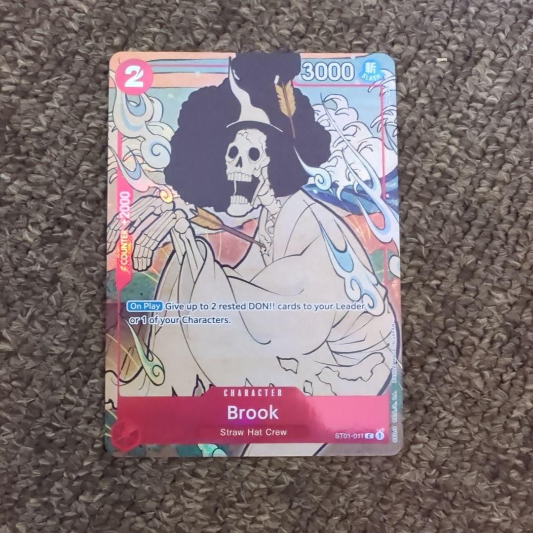 ワンピース 英語版 1周年記念セット 浮世絵 ブルック