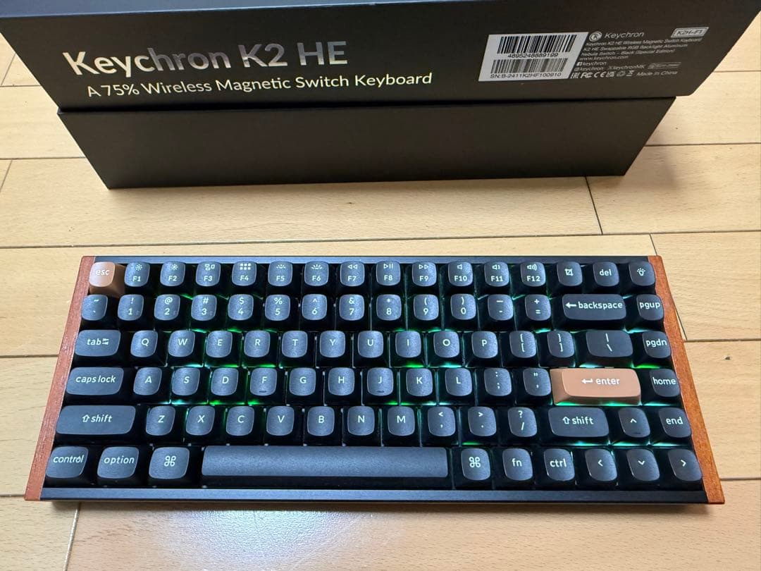 Keychron K2 HE US配列 ブラック