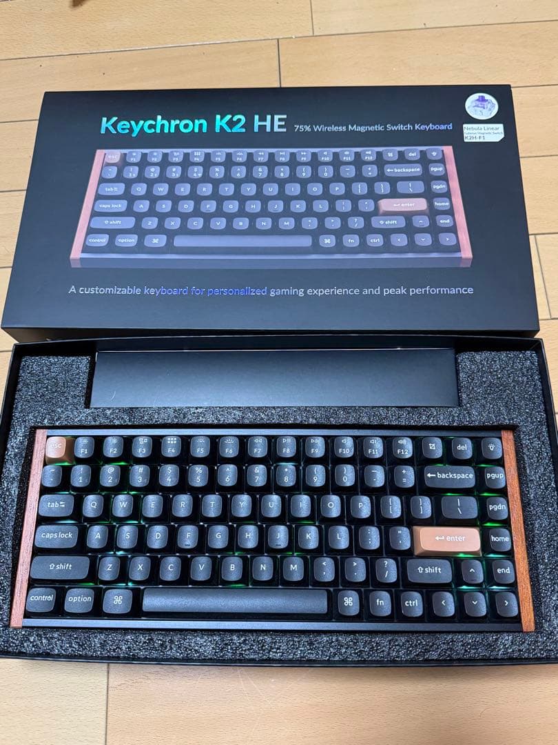 Keychron K2 HE US配列 ブラック