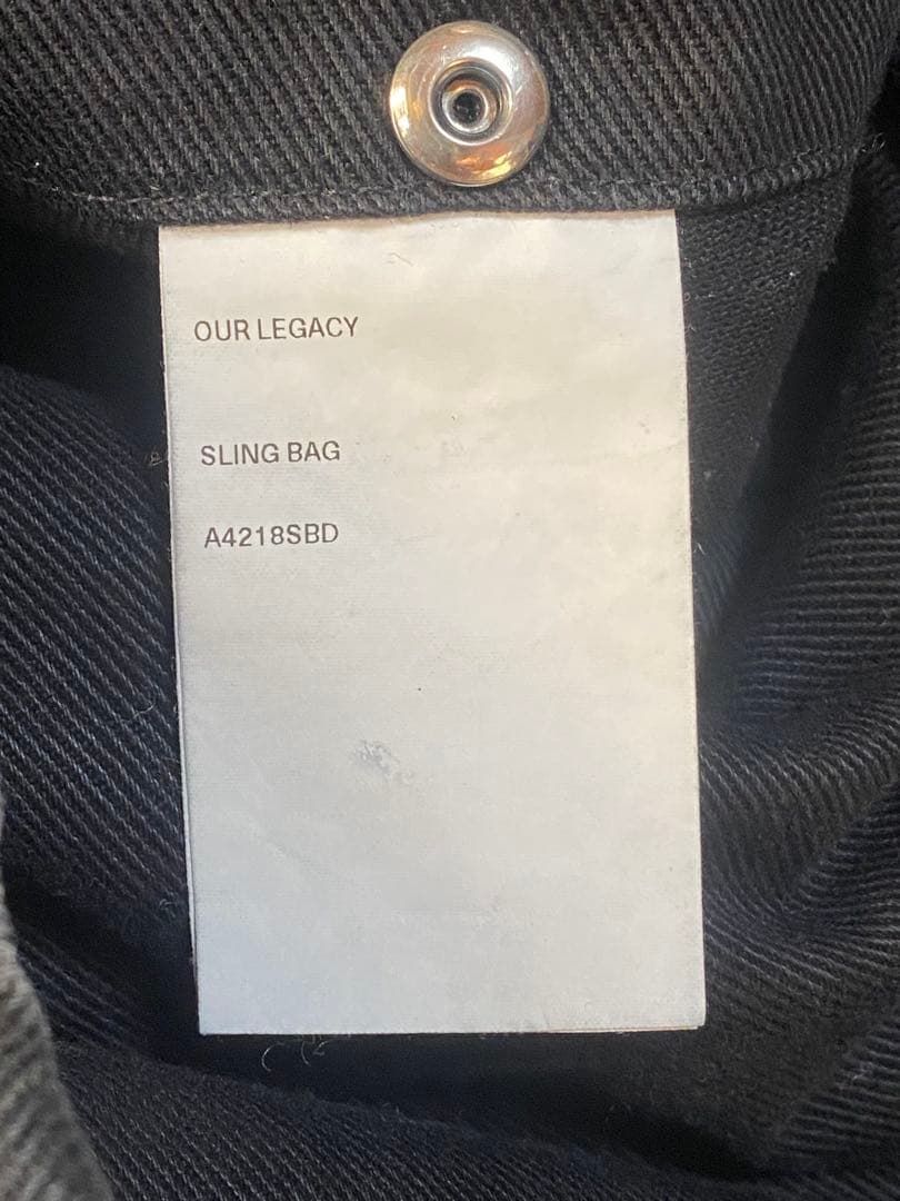 【訳あり】OUR LEGACY / SLING BAG