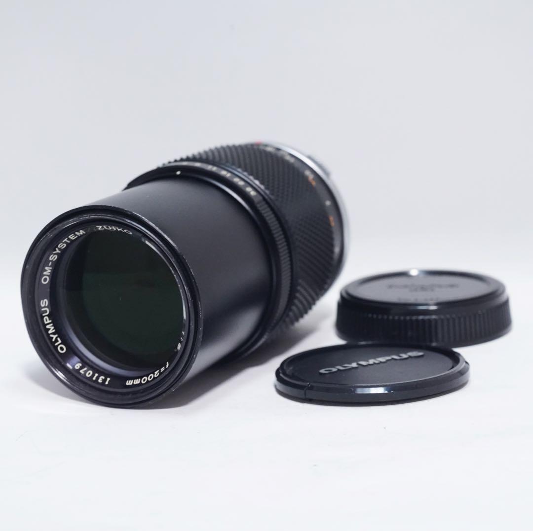 希少 OLYMPUS OM ZUIKO MC AUTO-T 200mm f5