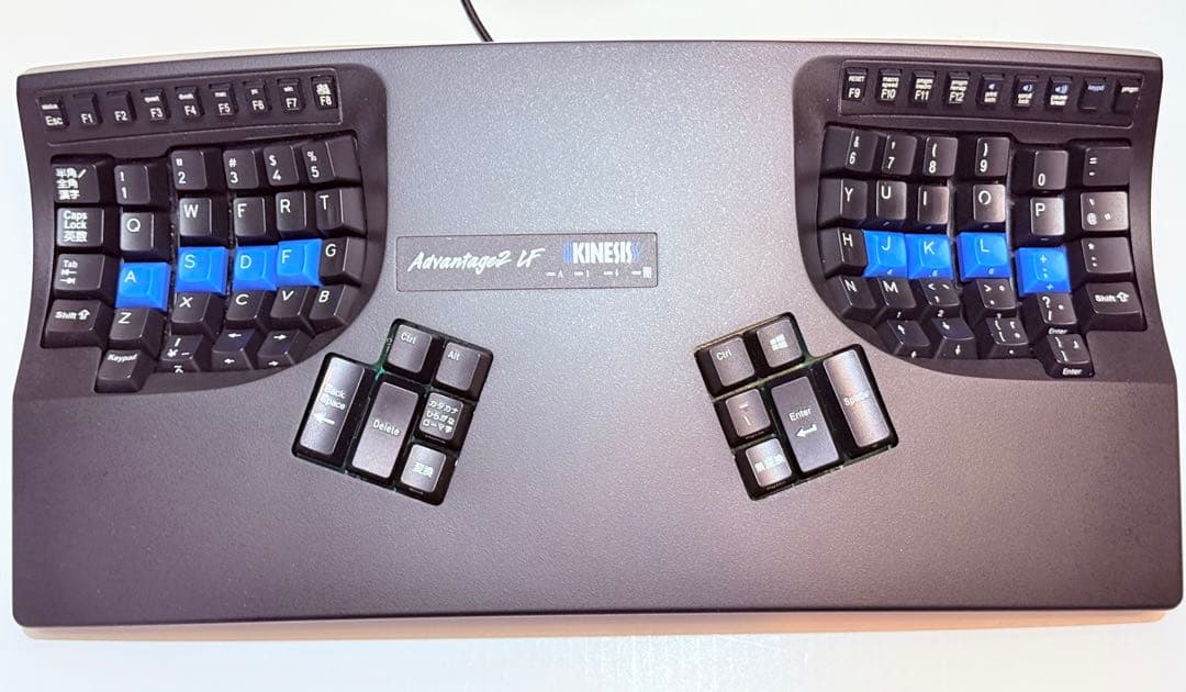 Kinesis Advantage2 日本語配列 静音赤軸