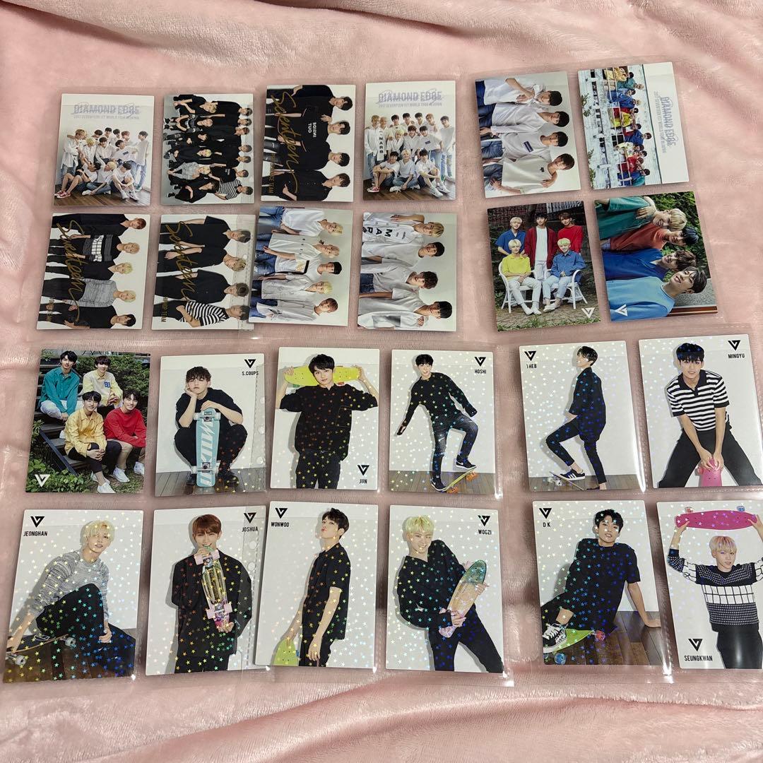 SEVENTEEN トレカ　セット　アルバム付
