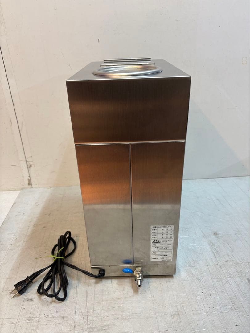 Y621 カリタ コーヒーマシン KW-25 100V 200×372×470
