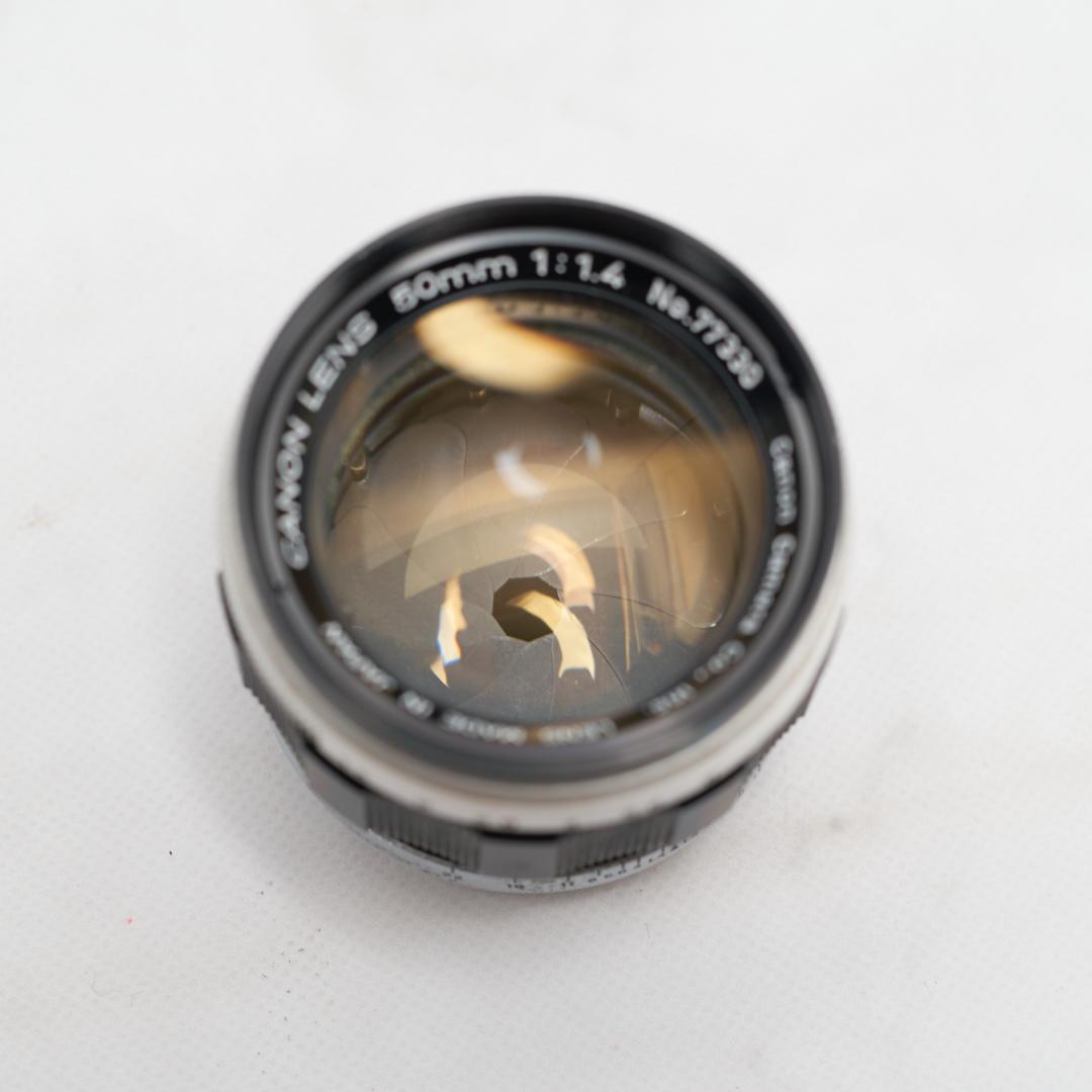 レンズ(単焦点) canon 50 F1.4 L39 LTM
