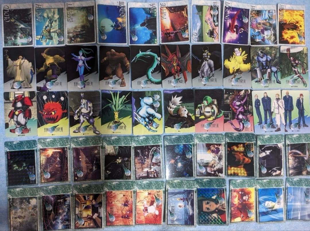 【全100種フルコンプ】カードダス FF7
