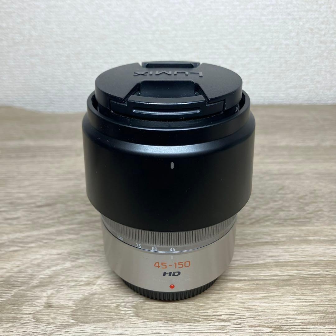 LUMIX G VARIO 45-150mm 望遠レンズ シルバー