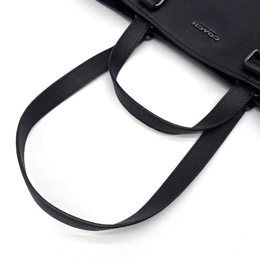 ✨極美品✨コーチ　トートバッグ　ハドソン　ダブルハンドル　オールレザー　2way