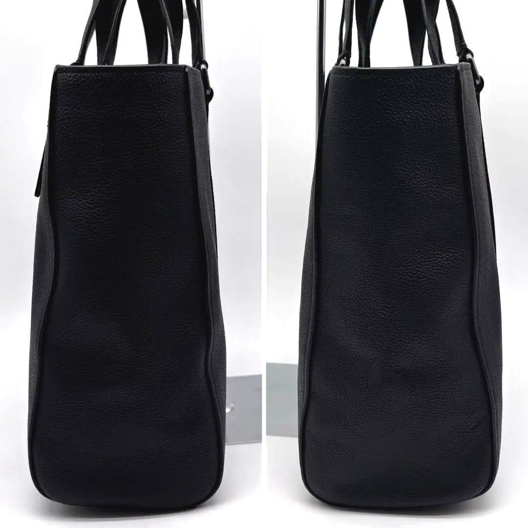 ✨極美品✨コーチ　トートバッグ　ハドソン　ダブルハンドル　オールレザー　2way