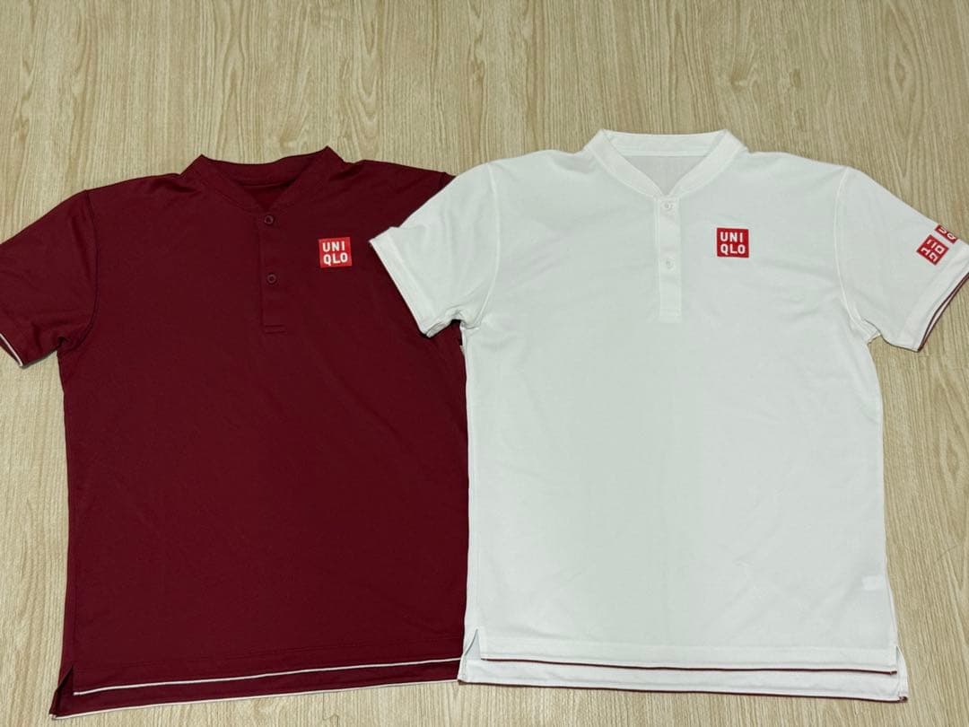 フェデラー使用モデルRFドライEXポロシャツ ユニクロ　テニス