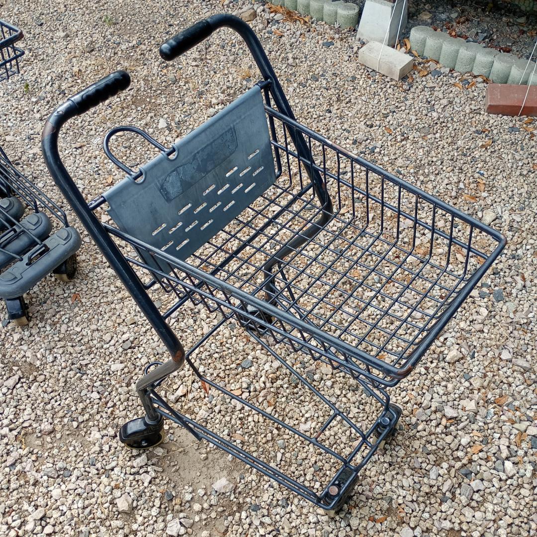 【送料込激安】ショッピングカート5台セット　スーパーメイト 管理No.2