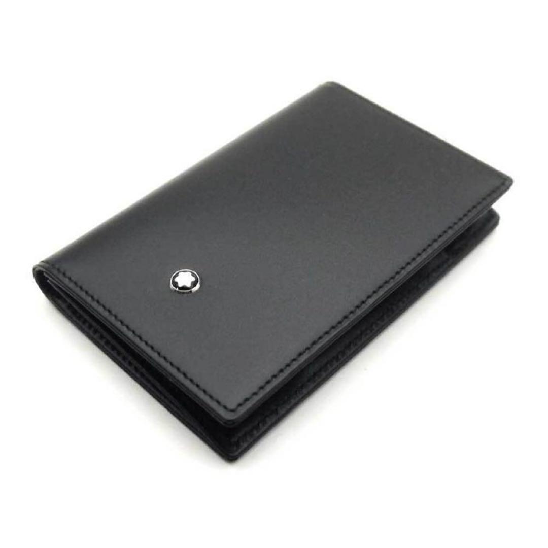 新品MONT BLANC 名刺入れ 牛革