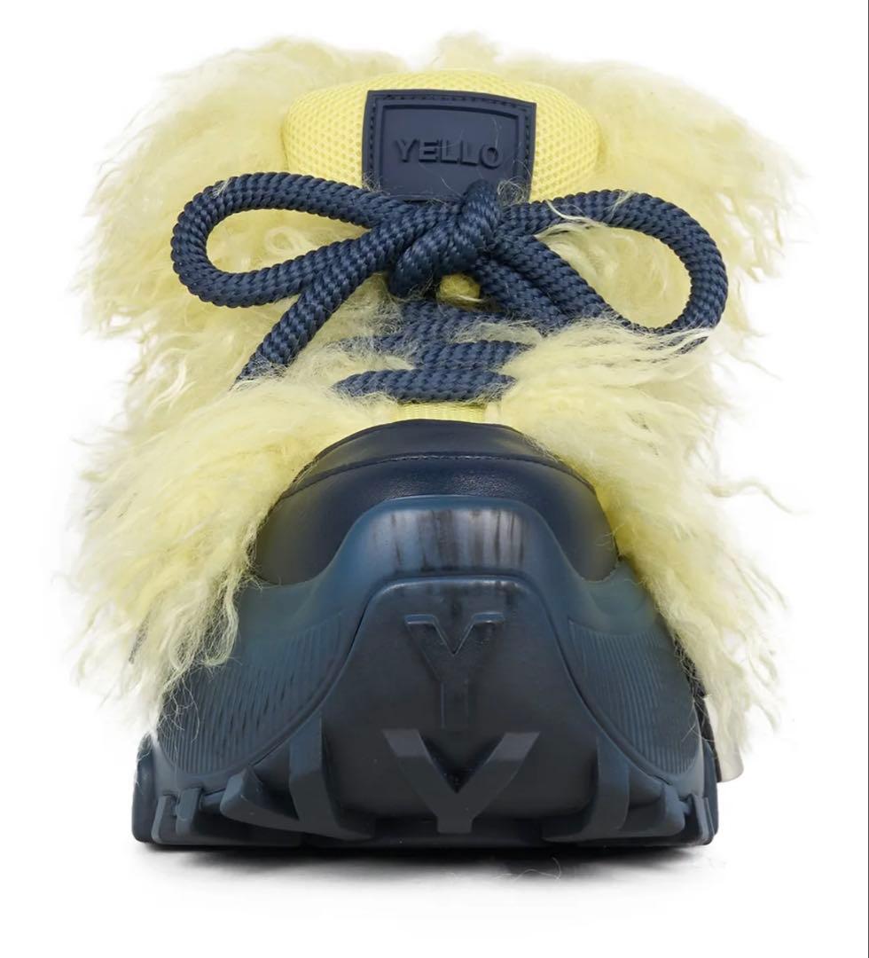 YELLO PLATFORM SHORT ショートブーツ　シューズ　ファー