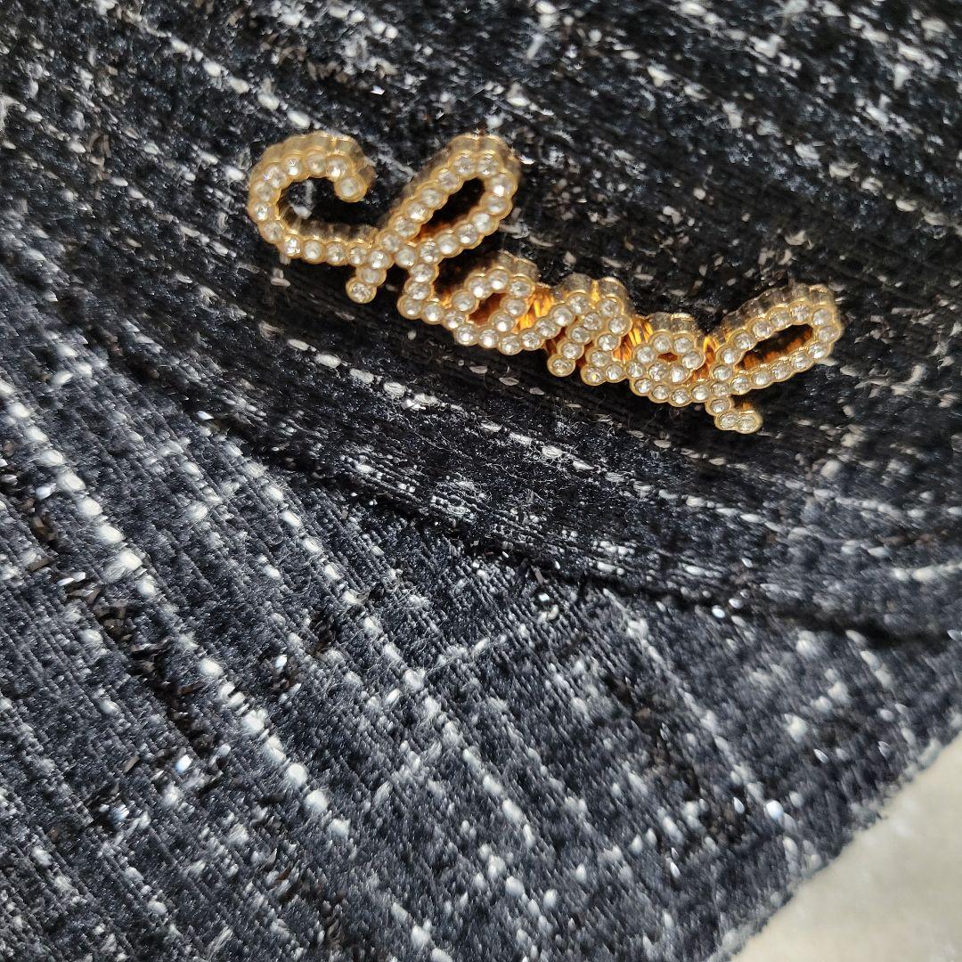 ★最終価格です★　CHANEL　ノベルティ　ツイード　キャップ