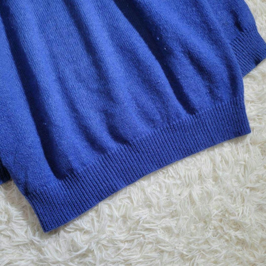 美品☆Max Mara　最高級　白タグ　ニット　モヘヤ ウール　クルーネック　M