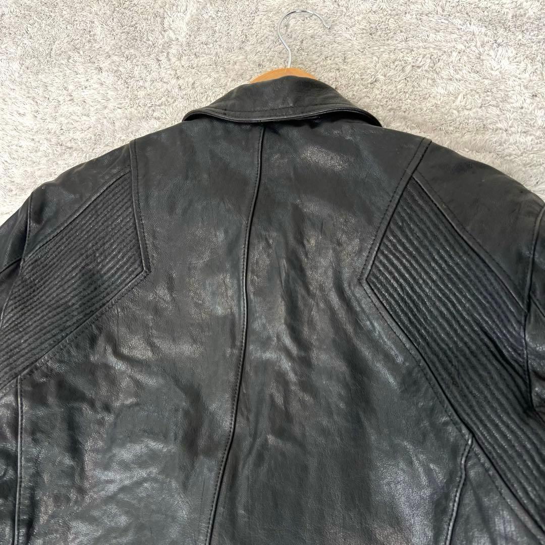 OR GLORY オアグローリー　ゴートスキン　レザージャケット　黒　40サイズ