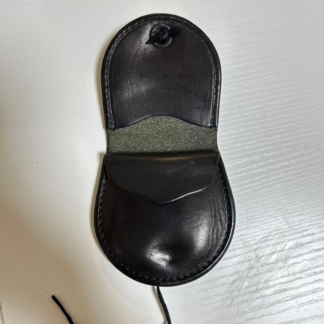 goro’s 丸型小銭入れ　黒