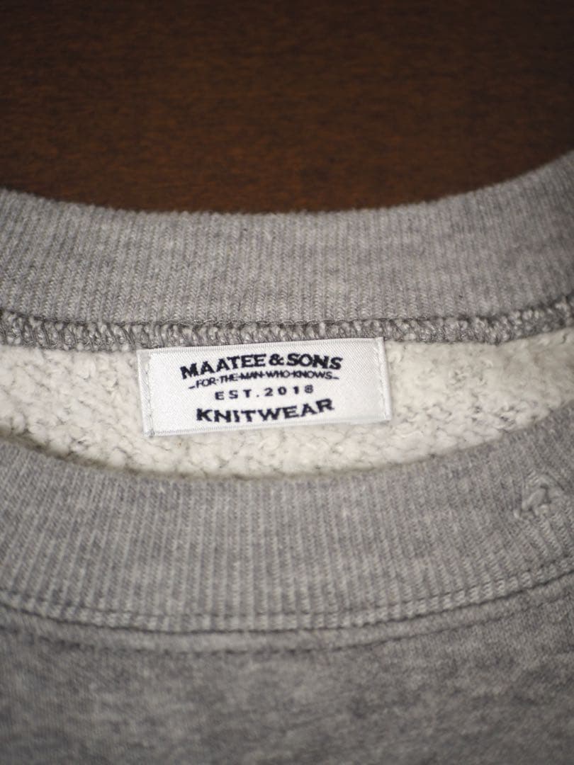 MAATEE&SONS マーティーアンドサンズ PRINT SWEAT 25ss