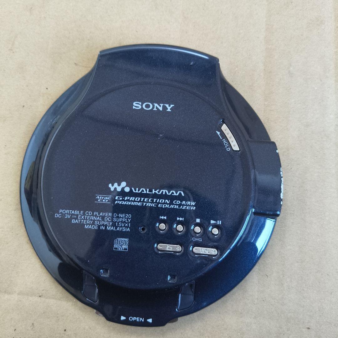 【ジャンク】SONY CD WALKMAN D-NE20 & リモコン 他セット
