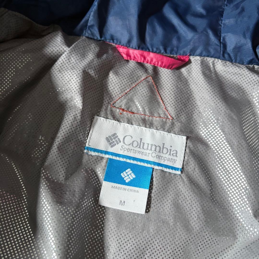 ジャケット・アウター Columbia hooded puffer down jacket y2k