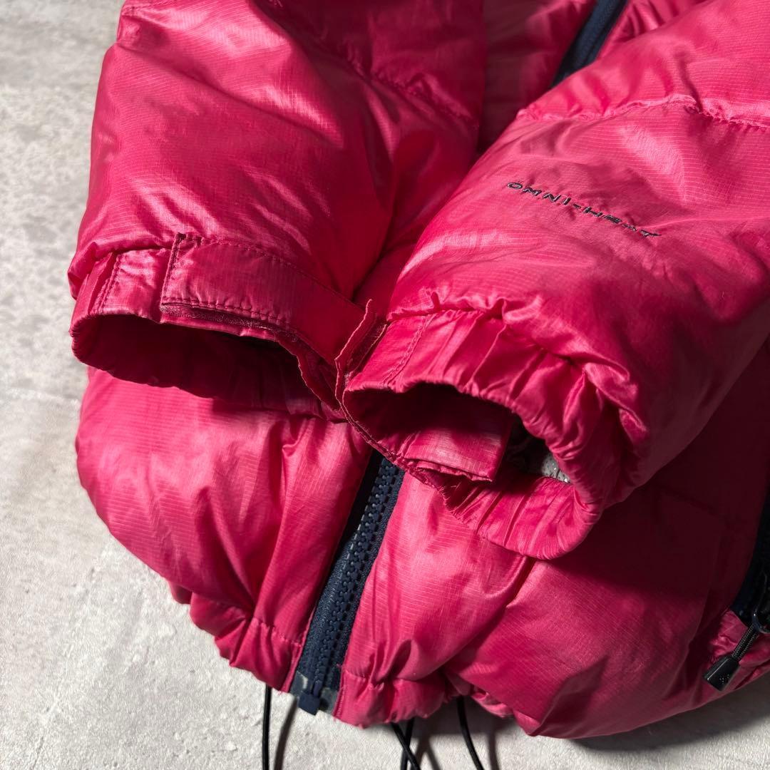 ジャケット・アウター Columbia hooded puffer down jacket y2k
