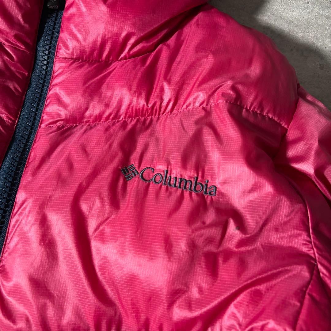 ジャケット・アウター Columbia hooded puffer down jacket y2k