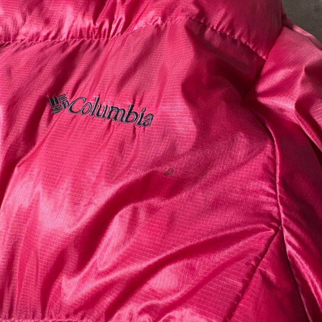 ジャケット・アウター Columbia hooded puffer down jacket y2k