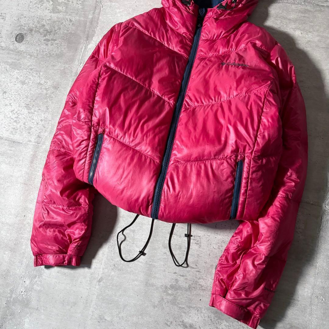 ジャケット・アウター Columbia hooded puffer down jacket y2k