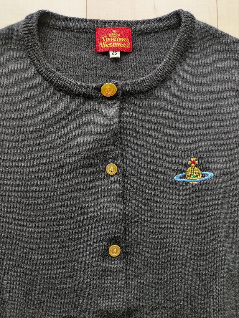 美品 Vivienne Westwood RED LABEL 黒 カーディガン