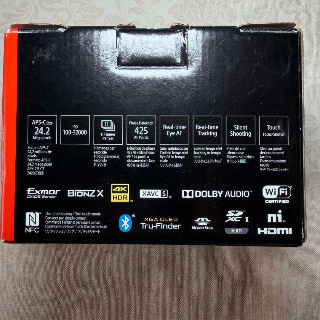 送料無料！中古品Sony α6400 ミラーレスカメラ E PZ 16-50mm