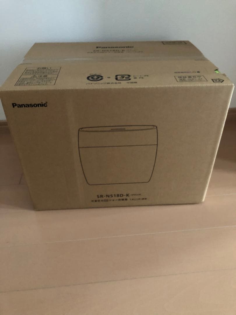 最終値下げ未使用パナソニック可変圧力IHジャー炊飯器 SR-N518D ブラック