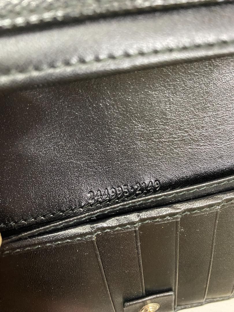 GUCCI　GGインプリメ　長財布　アナグラム