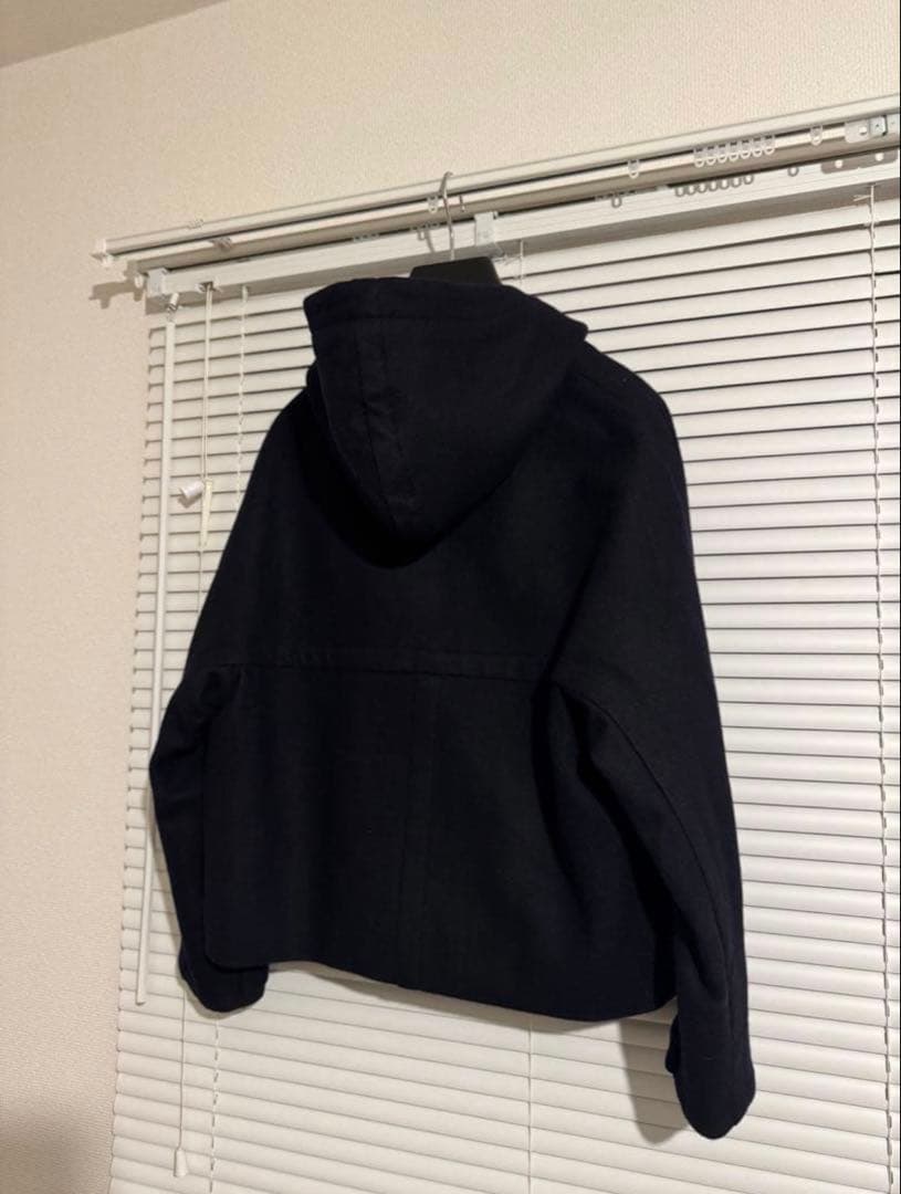 美品 Editionエディション　カシミヤ混　クロップド　ダッフルコート