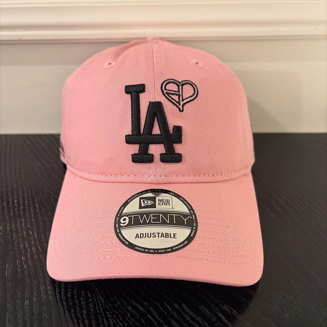 【新品】2個セット BLACKPINK MLB コラボ キャップ ピンク